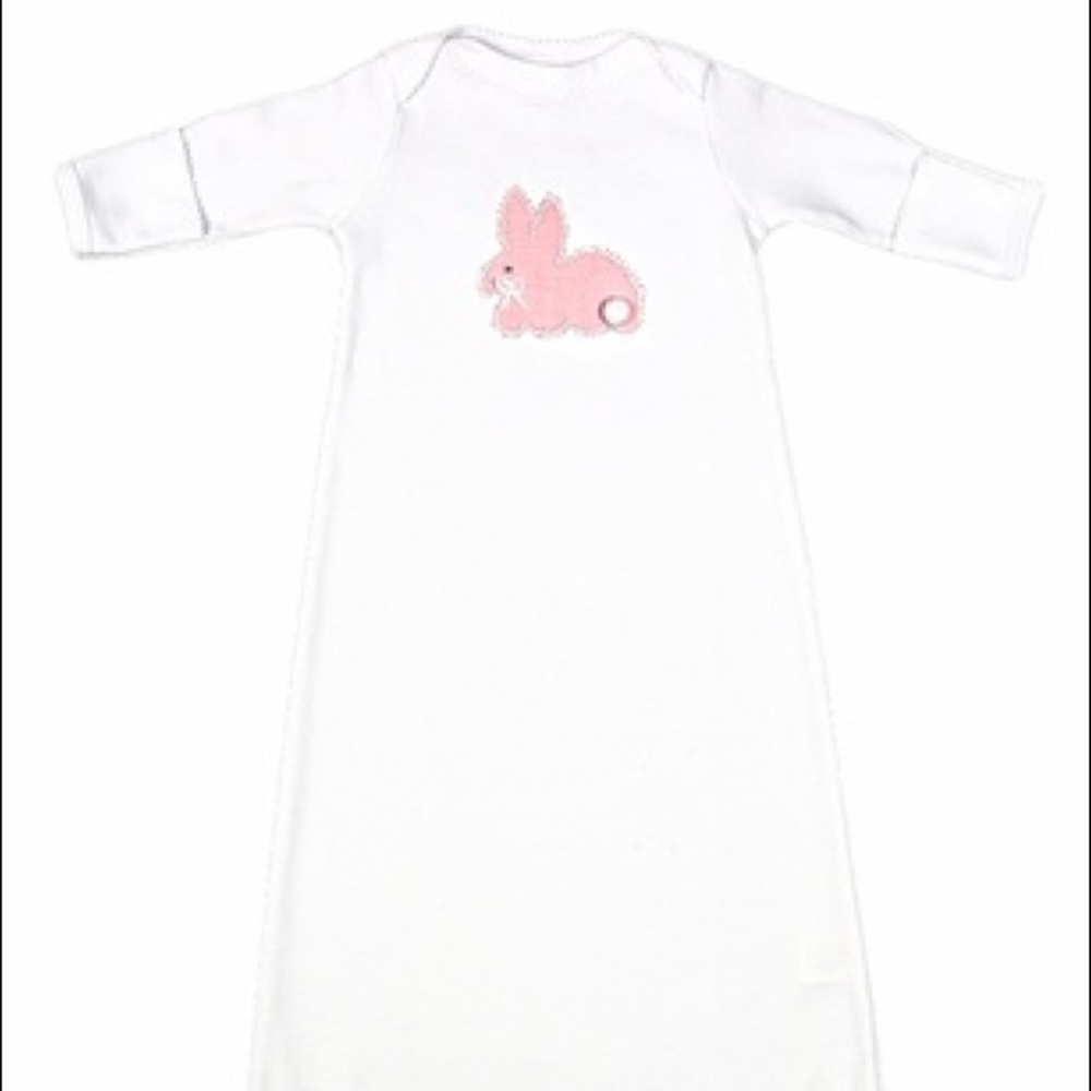 Bunny Sack Gown - NB